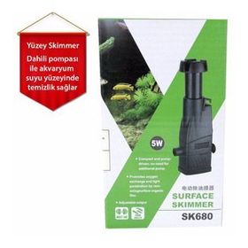 Venusaqua Sk-680 Yüzey Emici Filtre