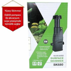 Venusaqua Sk-680 Yüzey Emici Filtre