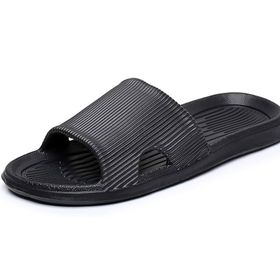 VenusCelia Hafif Slayt Siyah Kadın Sandalet