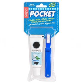 Vepa 25 ml Diş Macunu ve Diş Fırçası Seyahat Set