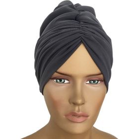 Vera Bone Drape Antrasit Hazır Türban