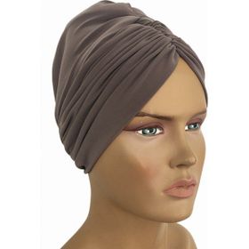 Vera Bone Drape Vizon Hazır Türban
