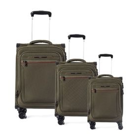 Verage GM18103W Yeşil Kumaş 3'lü Valiz Seti