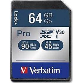 Verbatim 64GB Sdxc Pro U3 Hafıza Kartı
