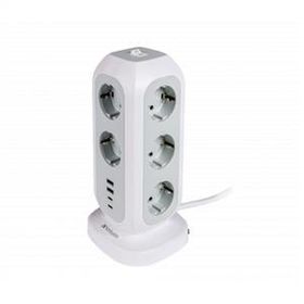 Verbatim EUPT-01 EU 11XAC/2XUSB/2XType-C Çok Fişli Güç Kulesi