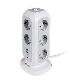 Verbatim EUPT-01 EU 11XAC/2XUSB/2XType-C Çok Fişli Güç Kulesi