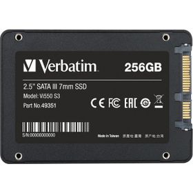 Verbatim VI550 S3 256 GB 550 MB - 460 MB/SN Sata-3 2.5' SSD Kart