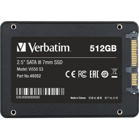 Verbatim VI550 S3 512GB 520MB Sata 3 2.5 inç SSD Kart