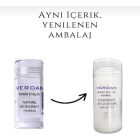 Verdan 100 gr Doğal Kristal Roll On Deodorant