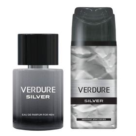 Verdure Silver EDT 100 Ml Ve 105 Ml Deodorant Erkek Parfüm Set