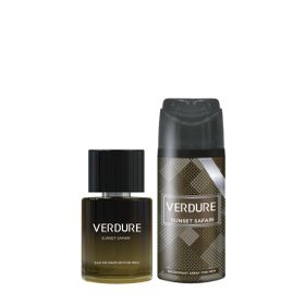 Verdure Sunset Safari Erkek Parfüm + Deodorant 2'li Set