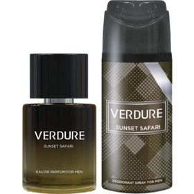 Verdure Sunset Safari Erkek Parfüm + Deodorant 2'li Set