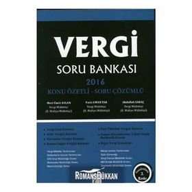 Vergi Soru Bankası - Mert Ümit Aslan Fazlı Emektar Abdullah Saraç