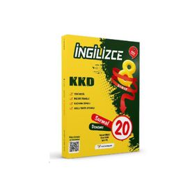 Veri Yayınları - 8. Sınıf İngilizce KKD Sarmal 20 Deneme