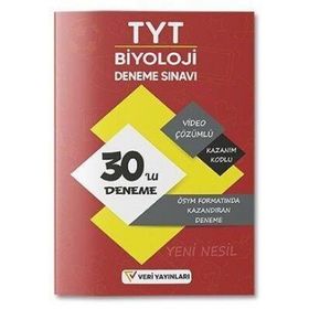 Veri Yayınları - TYT Biyoloji 30 Deneme