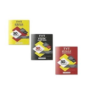 Veri Yayınları - TYT Fizik Kimya Biyoloji Deneme Seti 3 Kitap