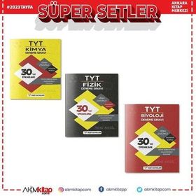 Veri Yayınları - TYT Fizik Kimya Biyoloji Deneme Seti 3 Kitap