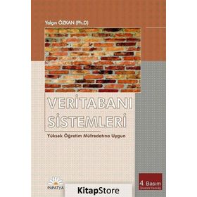 Veritabanı Sistemleri - Yalçın Özkan