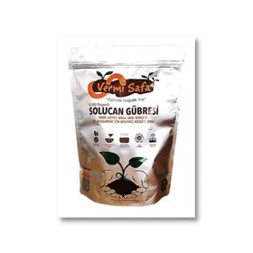 Vermisafa %100 Doğal Organik 2 kg Katı Solucan Gübresi