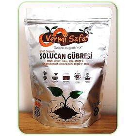 Vermisafa %100 Doğal Organik 2 kg Katı Solucan Gübresi