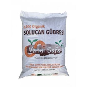 Vermisafa Organik 20 kg Katı Solucan Gübresi