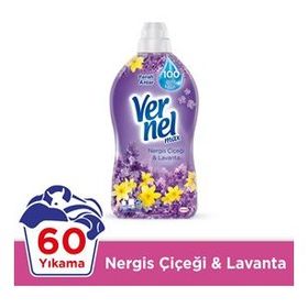 Vernel Max Nergis Çiçeği & Lavanta 1440 ml Çamaşır Yumuşatıcı