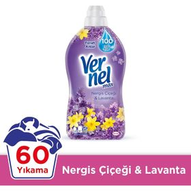 Vernel Max Nergis Çiçeği & Lavanta 1440 ml Çamaşır Yumuşatıcı