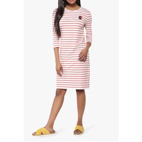 Vero Moda 10199399 Beyaz Kadın Elbise