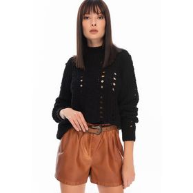 Vero Moda 10200097 Siyah Kadın Kazak