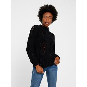 Vero Moda 10200097 Siyah Kadın Kazak