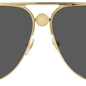 Versace 0VE2255 100287 63 Gold Unisex Güneş Gözlüğü