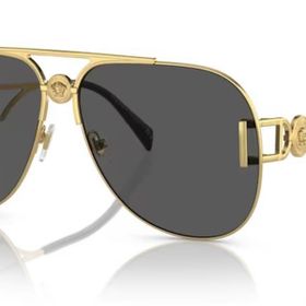 Versace 0VE2255 100287 63 Gold Unisex Güneş Gözlüğü