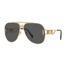 Versace 0VE2255 100287 63 Gold Unisex Güneş Gözlüğü