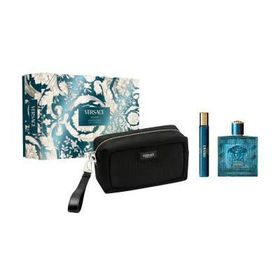 Versace Eros EDP 100 ml Erkek Parfüm +10 ml Mini Parfüm+Çanta Set