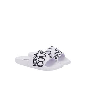 Versace Jeans 74YA3SQ1 Couture Beyaz Erkek Terlik