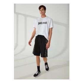 Versace Jeans Couture 74GAD3C0FS063899 Siyah Erkek Sweat Şort