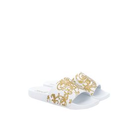 Versace Jeans Couture 74VA3SQ3ZS365G03 Beyaz Kadın Terlik