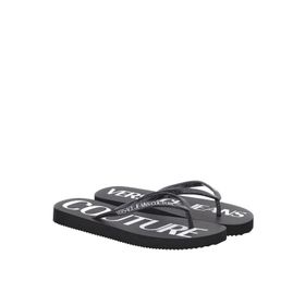 Versace Jeans Couture 74VA3SQ7ZS625L01 Siyah Kadın Terlik