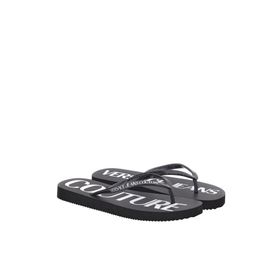 Versace Jeans Couture 74VA3SQ7ZS625L01 Siyah Kadın Terlik