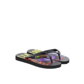 Versace Jeans Couture 74VA3SQ7ZS628M09 Siyah Kadın Terlik