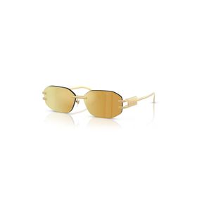 Versace VE 2274 10027P 58 Kadın Geometrik Gold Metal Güneş Gözlüğü