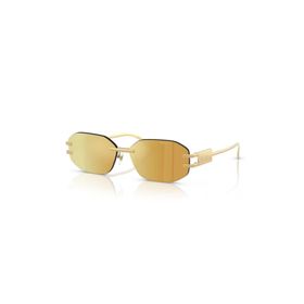 Versace VE 2274 10027P 58 Kadın Geometrik Gold Metal Güneş Gözlüğü