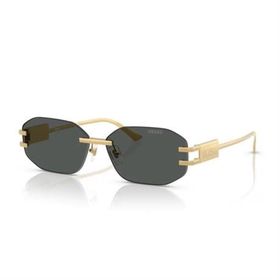 Versace Ve 2274 100287 58 Kadın Geometrik Gold Metal Güneş Gözlüğü