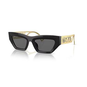 Versace VE 4432U GB187 53 Kadın Siyah Kemik Güneş Gözlüğü