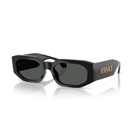 Versace VE 4489U GB187 55 Geometrik Siyah Kemik Kadın Güneş Gözlüğü