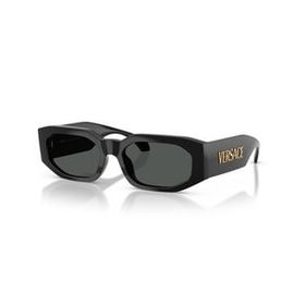 Versace VE 4489U GB187 55 Geometrik Siyah Kemik Kadın Güneş Gözlüğü