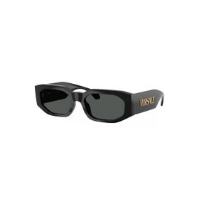 Versace VE 4489U GB187 55 Geometrik Siyah Kemik Kadın Güneş Gözlüğü