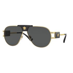Versace VE2252 100287 63 Altın Unisex Güneş Gözlüğü