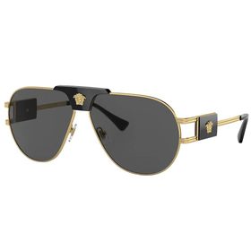Versace VE2252 100287 63 Altın Unisex Güneş Gözlüğü