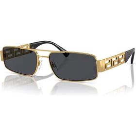 Versace VE2257 100287 60 Erkek Altın Güneş Gözlüğü